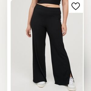 Aerie split bottom pants